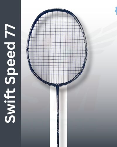 Aervo Swift Speed 77 (Unstrung) Dark Black Badminton Racquet