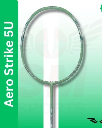AERVO Aero Strike 5U-300 Badminton Racquet – Lightweight 300mm Balance (26–30 lbs)