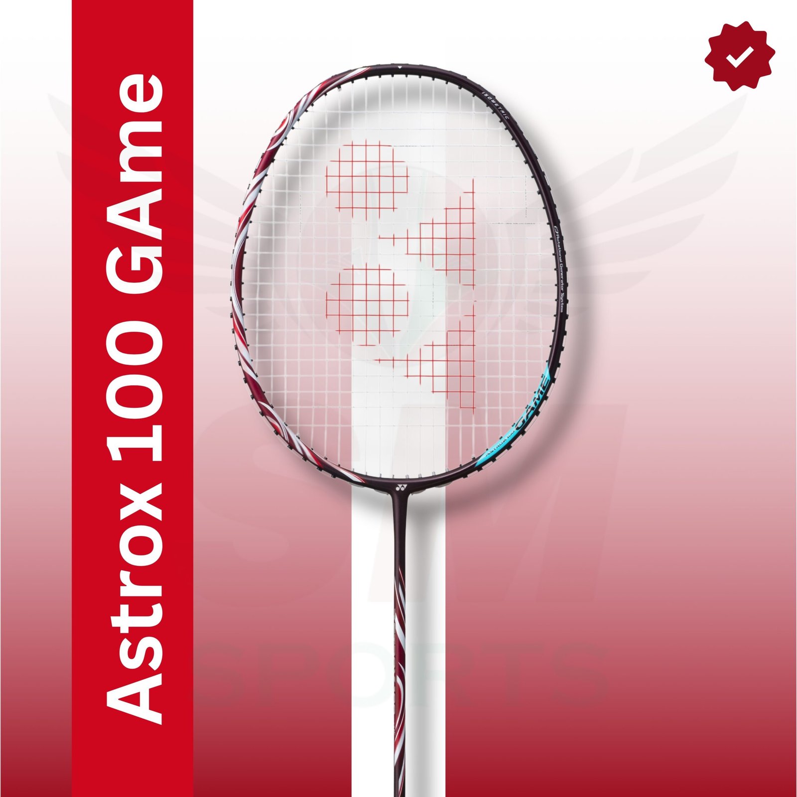 Yonex Astrox 100 Game Red Badminton Racquet