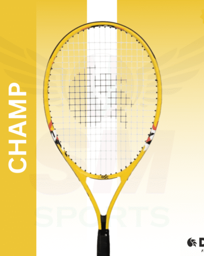 DSC Champ Junior Tennis Racquet for Kids and Beginner Tennis Players - Yellow