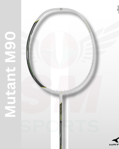 Katana Mutant M90 Badminton Racquet - White