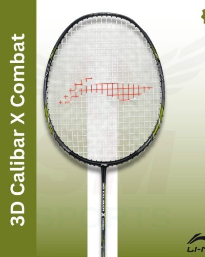 Li-Ning 3D Calibar X Combat (unstrung) Badminton Racquet - Black/Green