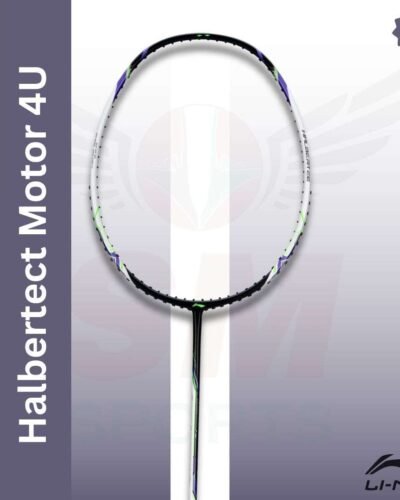 Li-Ning Halbertec Motor (unstrung) Badminton Racquet - Pearle White