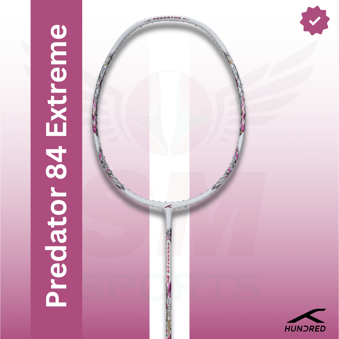 Hundred Predator 84 Extreme (unstrung) Badminton Racquet
