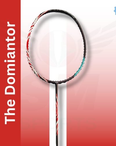 Aervo Dominator (Unstrung) Red Badminton Racquet