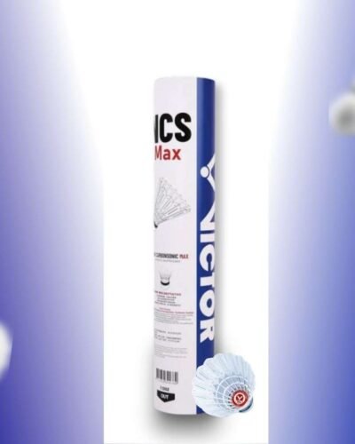 Victor NCS-MAX New CarbonSonic MAX Badminton Shuttlecock | BWF Approved Synthetic Shuttle | 12 Pcs