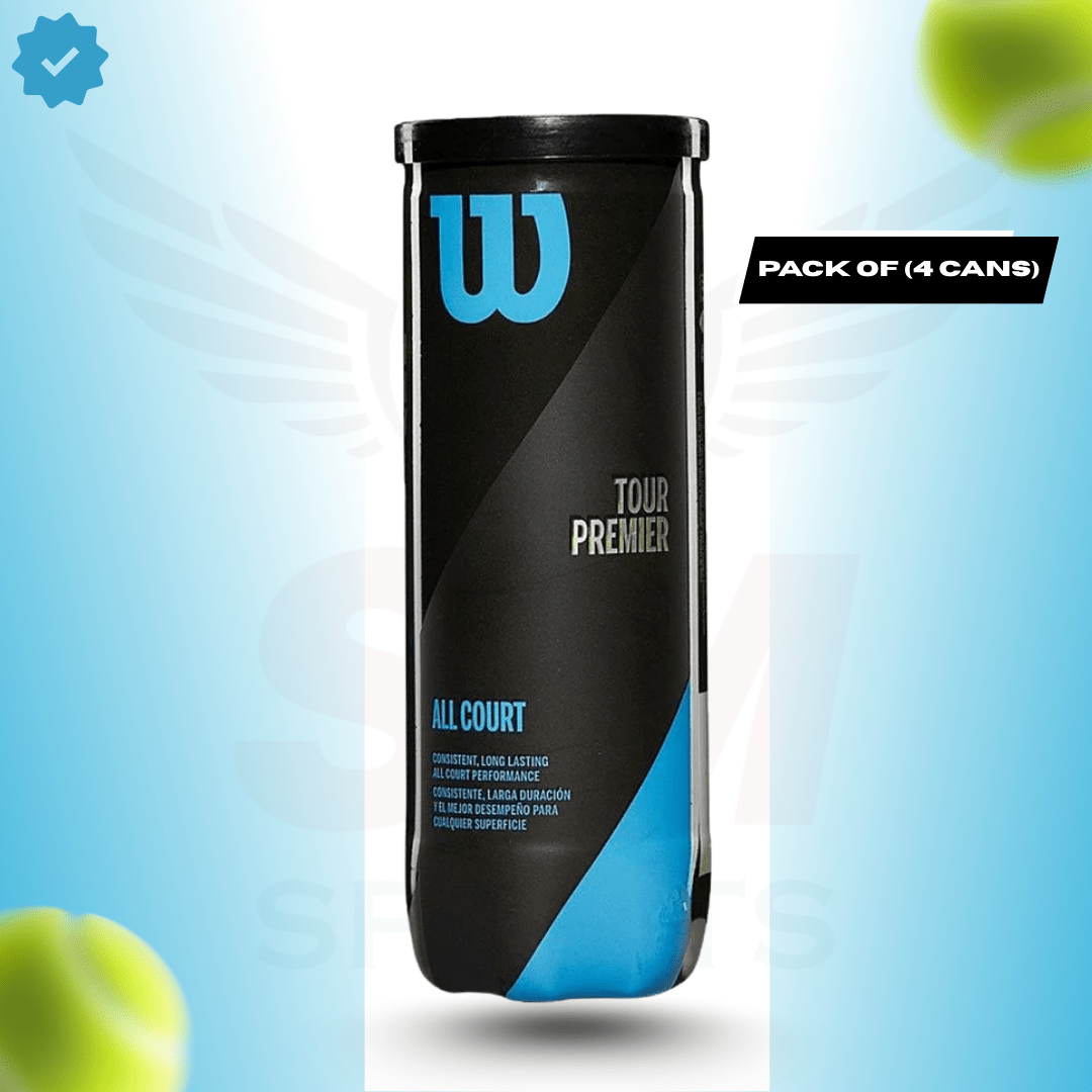 Wilson Tour Premier Tennis Balls - 4 Can