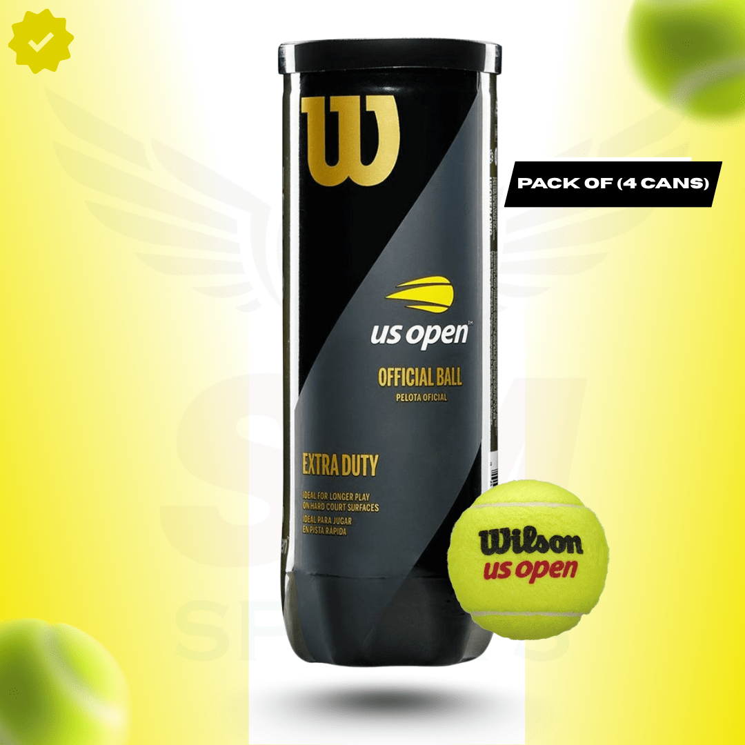 Wilson US Open Tennis Balls - 4 Can