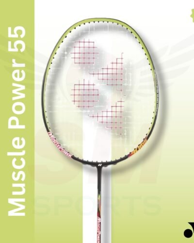 Yonex Muscle Power 55 Light (Green) (strung) Badminton Racquet