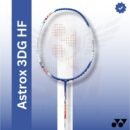 Yonex Astrox 3 DG HF (White) (strung) Badminton Racquet