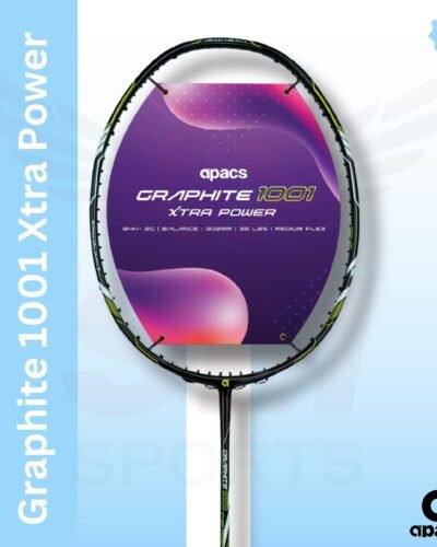 APACS Graphite 1001 Xtra Power (unstrung) Badminton Racquet