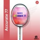 APACS Accurate 77 (unstrung) Badminton Racquet - Red/Black