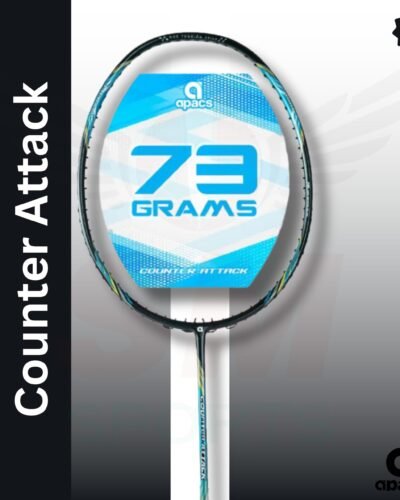 APACS Counter Attack (unstrung) Badminton Racquet - Black