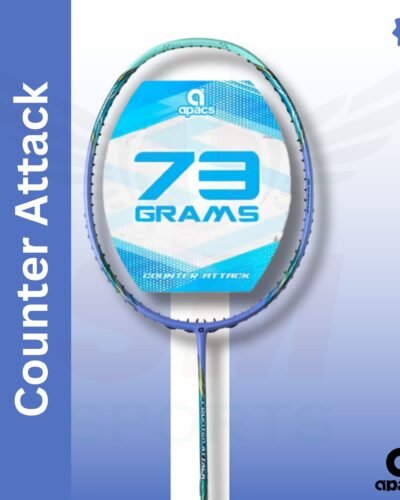 APACS Counter Attack (unstrung) Badminton Racquet - Mint/Purple