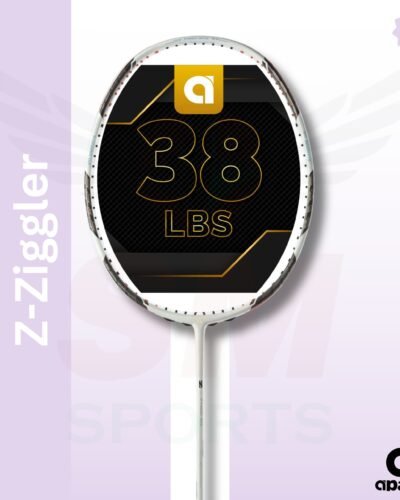 APACS Z-Ziggler (unstrung) Badminton Racquet - White