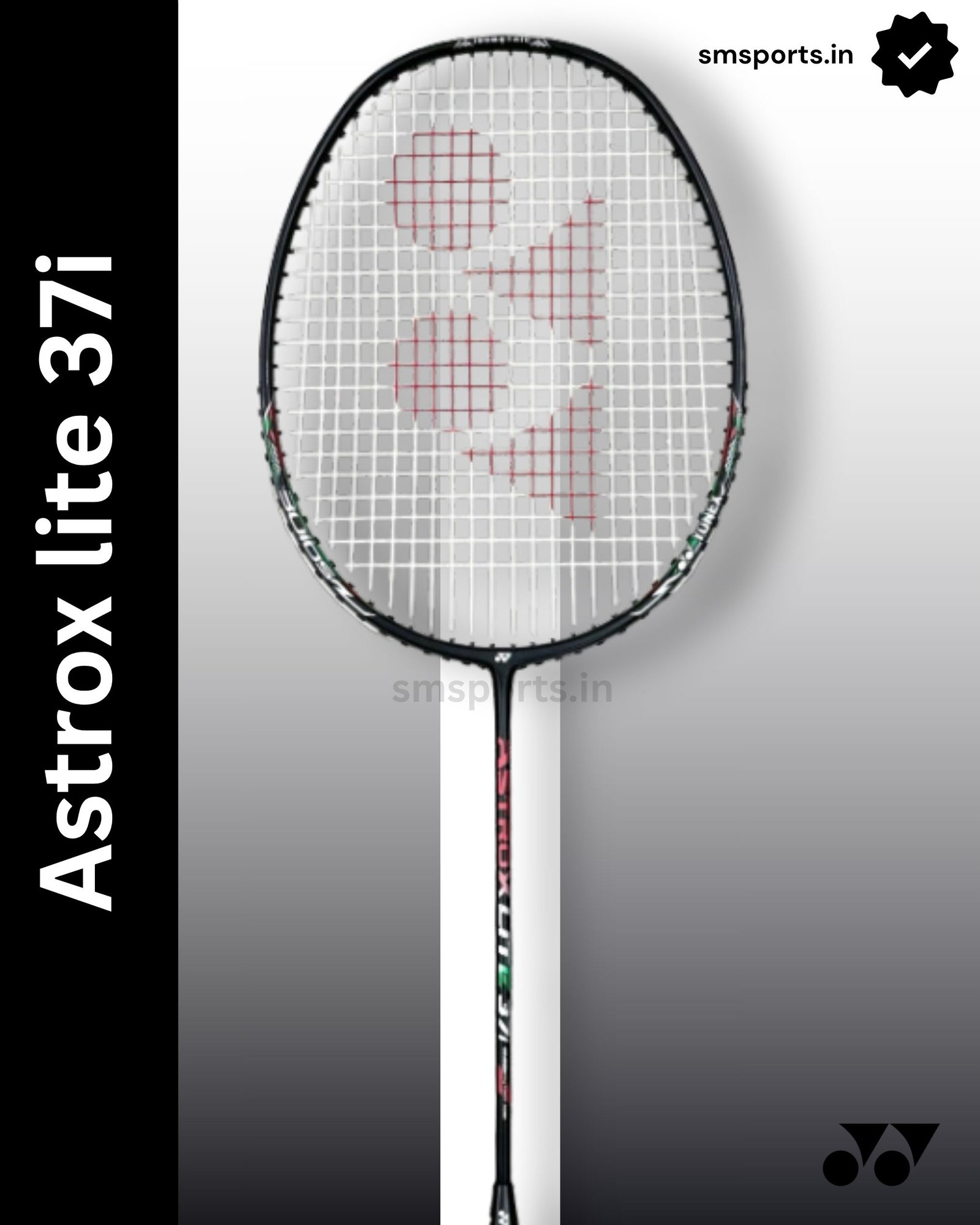 Yonex Astrox 37I Lite Badminton Racquet - Black
