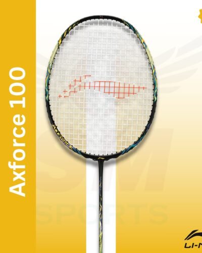 Li-Ning Axforce 100 (Black/Gold) (unstrung) 4U Badminton Racquet