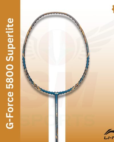 Li-Ning GF 5800 Superlite (Navy/Grey/Gold) (unstrung) Badminton Racquet