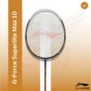 Li-Ning G-Force Superlite Max 10 (Black/Gold/White) (strung) badminton Racquet
