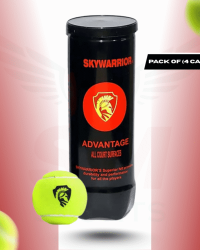 Skywarrior Advantage All Court Surfaces Tennis Ball - 4 Can
