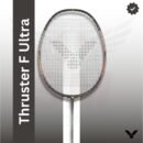 VICTOR Thruster F Ultra (Moonless Night Black) (unstrung)  Badminton Racquet