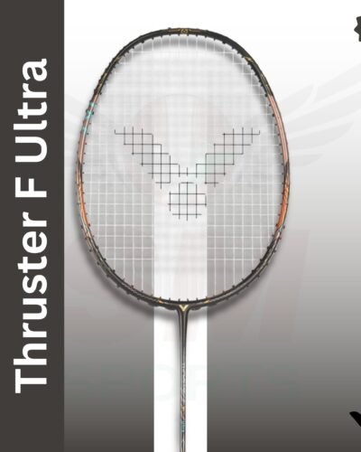 VICTOR Thruster F Ultra (Moonless Night Black) (unstrung)  Badminton Racquet