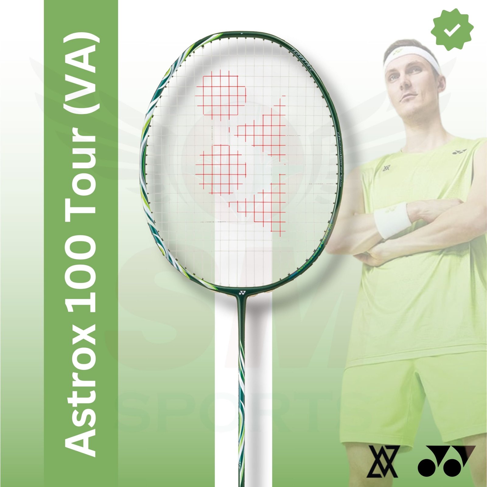 YONEX Astrox 100 Tour VA (Viktor Axelsen) Edition (unstrung) Badminton Racquet