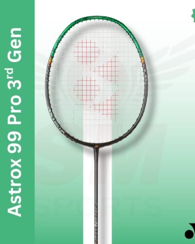 Yonex Astrox 99 Pro 3rd Gen (Black/Green) (unstrung) Badminton Racquet