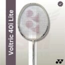 Yonex Voltric 40I Lite (strung) Badminton Racquet - Beige/Black
