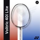 Yonex Voltric 40I Lite (strung) Badminton Racquet - Blue