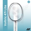 Yonex Voltric 47I Lite (Blue) (strung) Badminton Racquet