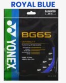 Yonex BG 65 Badminton String - royal blue