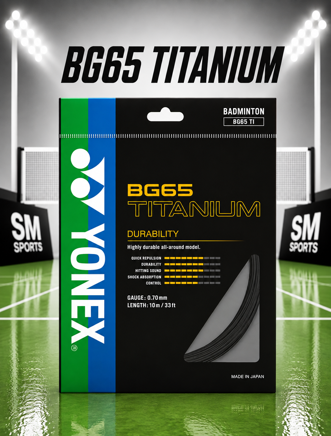 Yonex BG 65 Titanium Badminton String