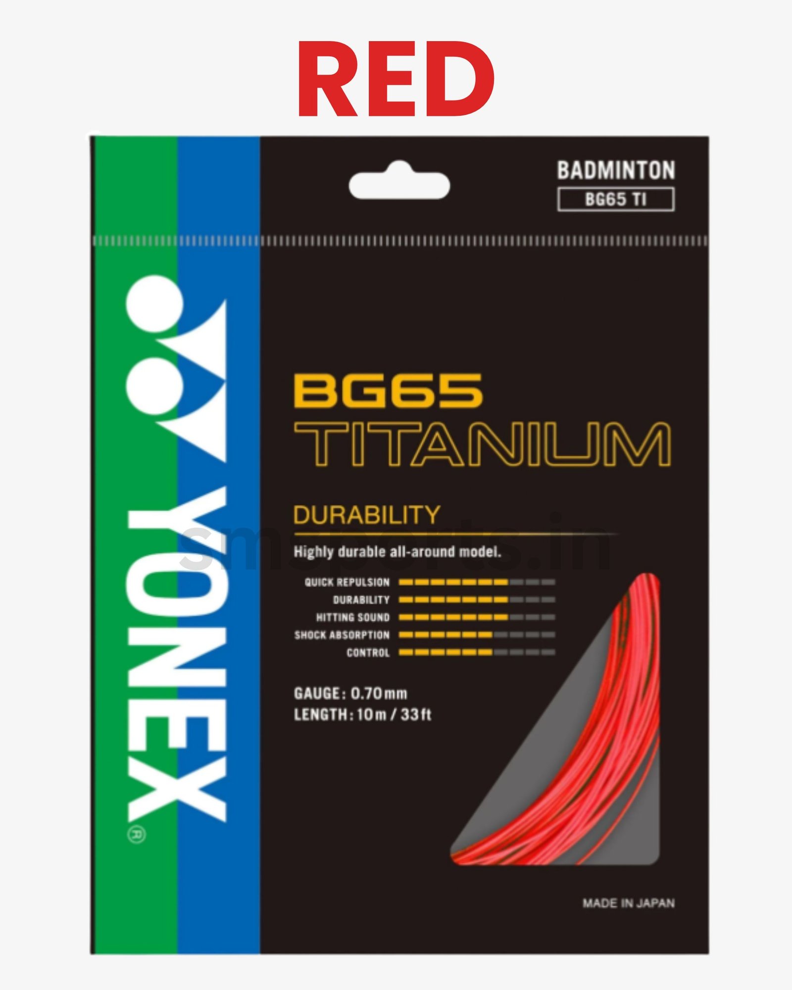 Yonex BG 65 Titanium Badminton String - Image 5