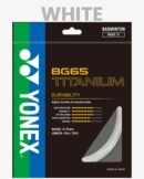 Yonex BG 65 Titanium Badminton String - White