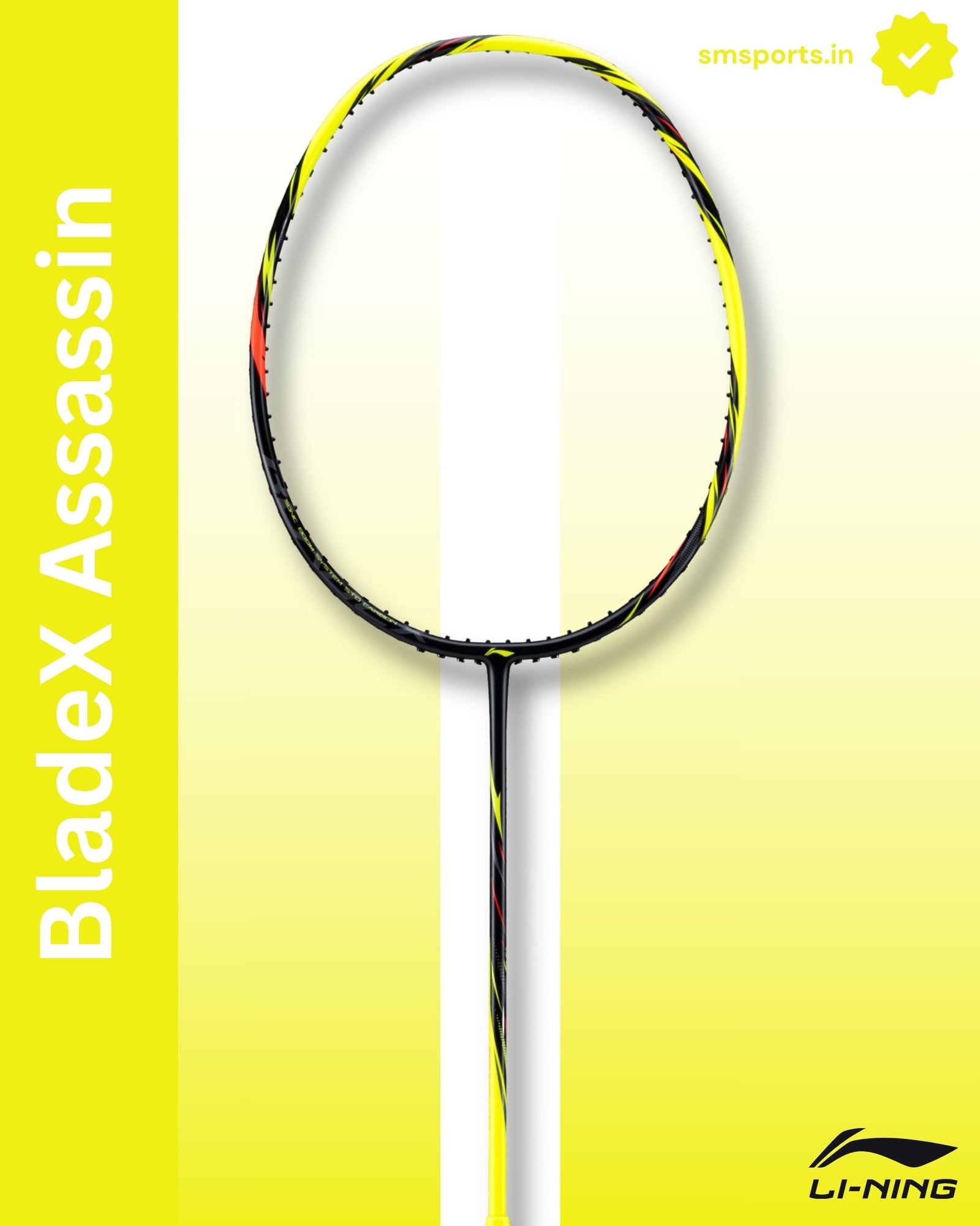 Lining BladeX Assassin Badminton Racquet 4U 5U - Image 6