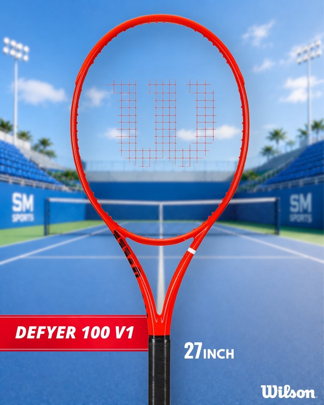 Wilson Defyer 100 V1 Tennis Racket