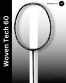 Maxbolt Woven Tech 60 Even Balance black Silver Badminton Racket