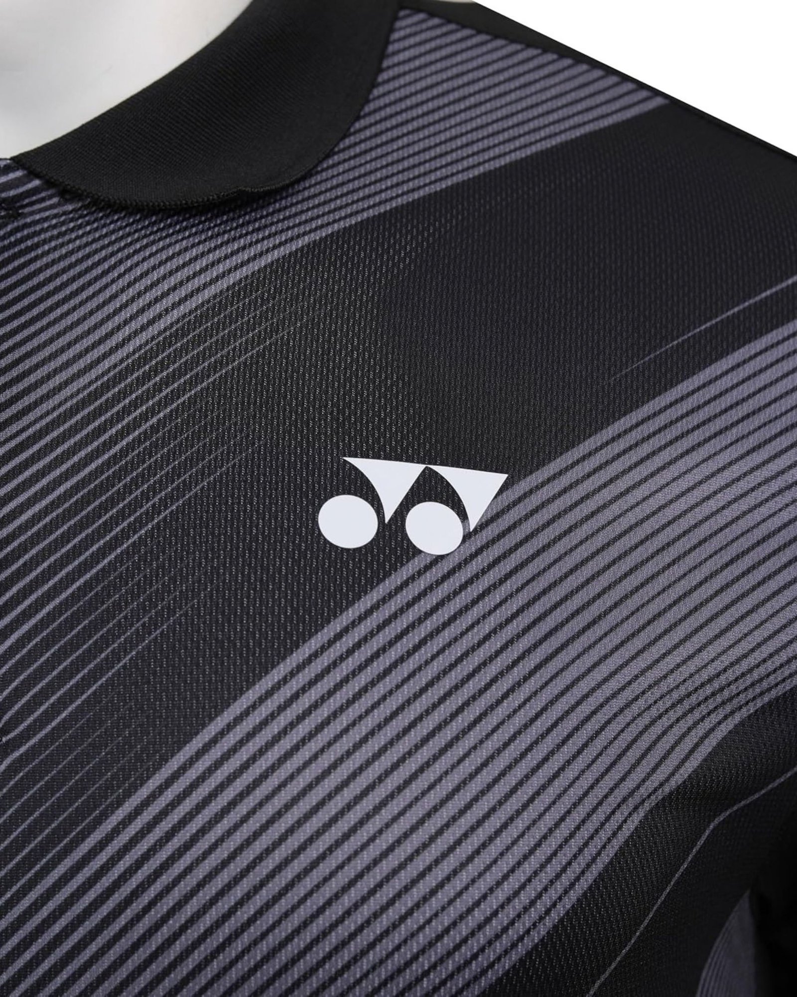 Yonex 2976 Men's Easy5 Polo T-Shirt (Jet Black) - Quick-Dry Sports Polo for Badminton & Gym - Image 4