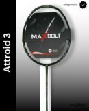 Maxbolt Attroid 3 Black Badminton Racket
