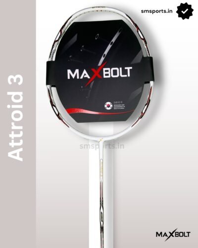 Maxbolt Attroid 3 White Badminton Racket