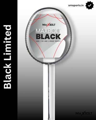Maxbolt Black Badminton Racket