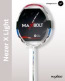 Maxbolt Nezer X Light White 65g Badminton Racket