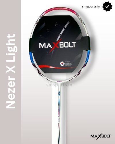 Maxbolt Nezer X Light White 65g Badminton Racket