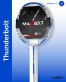 Maxbolt Thunderbolt Blue Badminton Racket