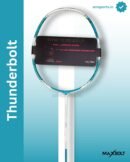 Maxbolt Thunderbolt White Badminton Racket
