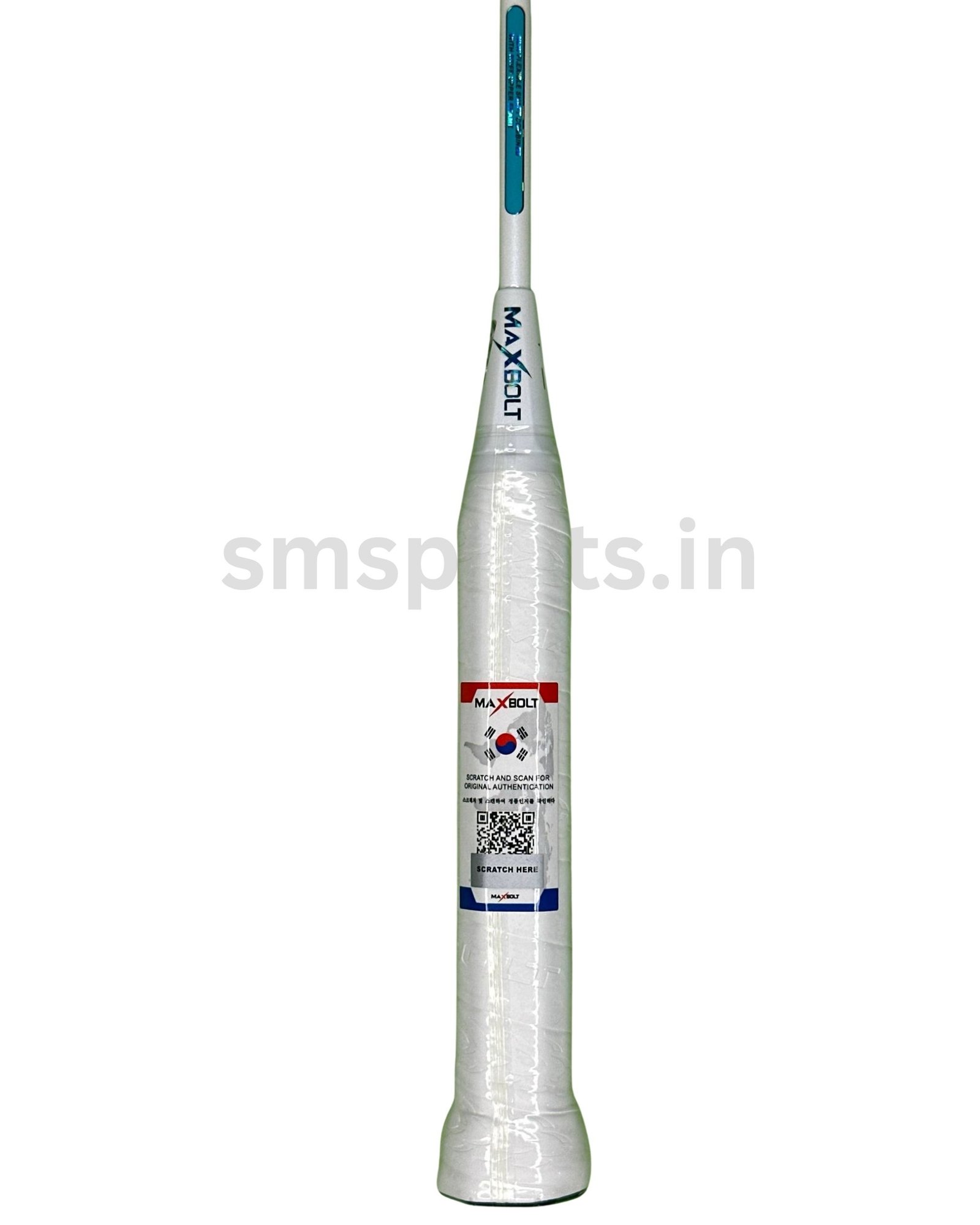 Maxbolt Thunderbolt White Badminton Racket - Image 4
