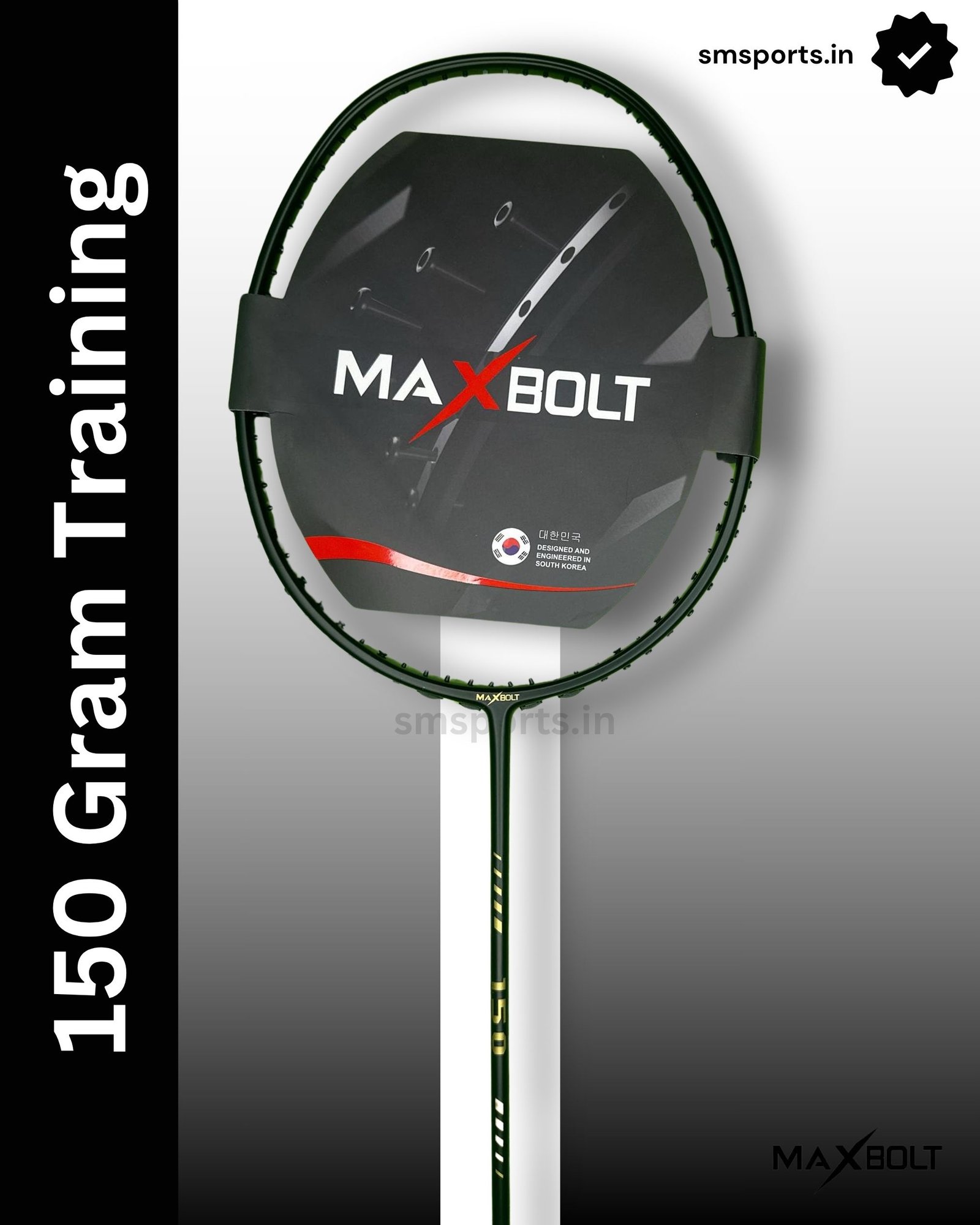 MaxBolt Training 150 Gram Badminton Racquet