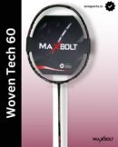 Maxbolt Woven Tech 60 Head Light black pink Badminton Racket