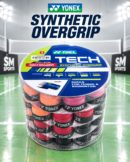 Yonex Tech-501B Badminton Grip - 60 pcs (Multicolor)